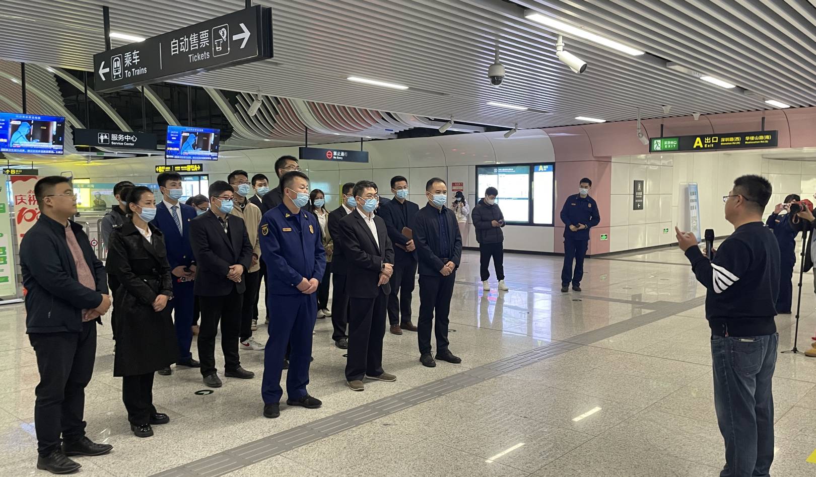 青島地鐵智慧消防服務(wù)云平臺(tái)試點(diǎn)驗(yàn)收在華樓山舉行