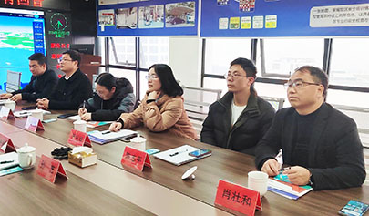 江西省贛州市民政局領導一行蒞臨峻海物聯考察調研